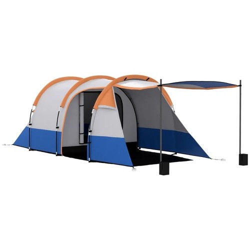 Man outdoor camping - outdoor, tunnel