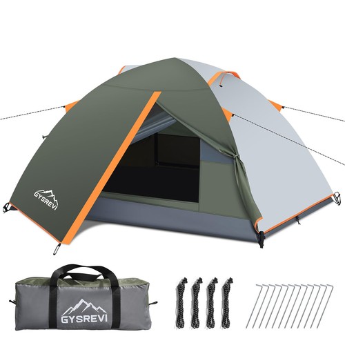 Camping tent man - tent, 1/2