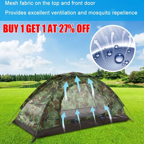 Pop hiking tent 2 man - up, 1-2